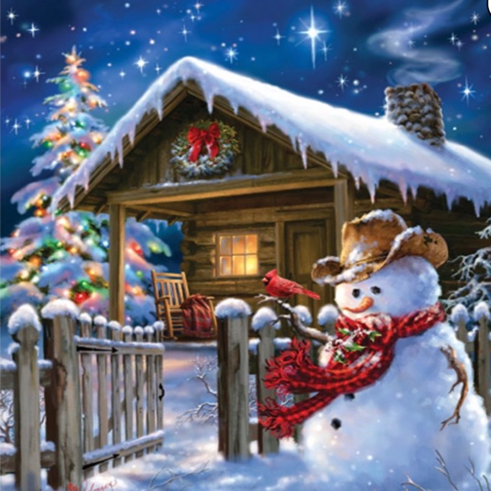 NWOT SunsOut Christmas Cheer 1000 Piece Jigsaw by Dona Gelsinger